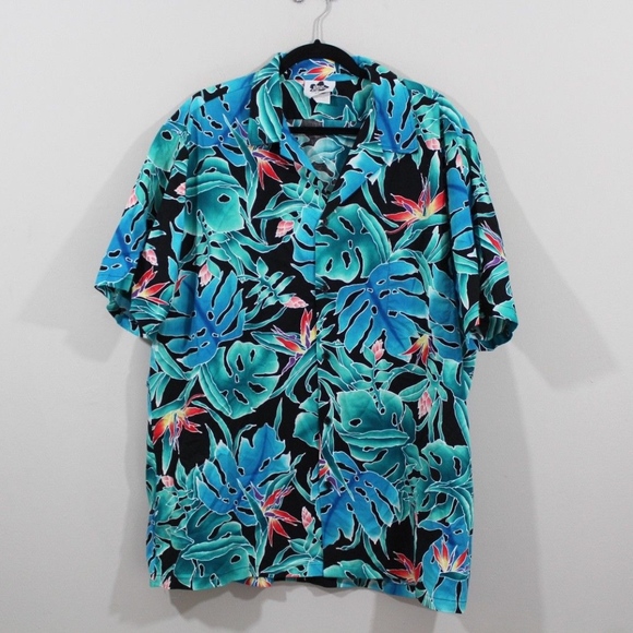 Hilo Hattie Other - Vintage Hilo Hattie Floral Hawaiian Shirt Mens 2XL